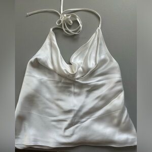 Zara satin top